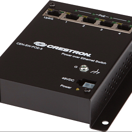 Crestron CEN-SW-POE-5, 5-портовый коммутатор PoE