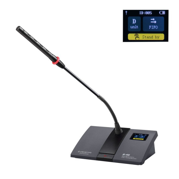 CleverMic DCS-E2403D, микрофонный пульт делегата беспроводной