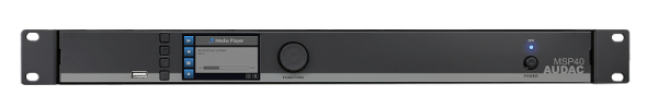 AUDAC MSP40, USB плеер и рекордер AUDAC MSP40, USB плеер и рекордер