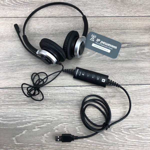 Accutone UB610MKII, компьютерная USB гарнитура Accutone UB610MKII, компьютерная USB гарнитура