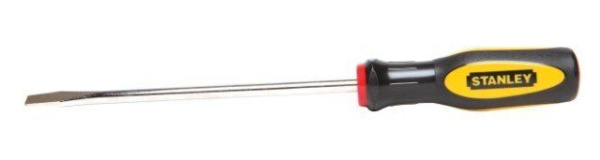Stanley 0-60-004 - Отвертка BASIC (прямой шлиц , расширяющийся, 6.5X100мм, в/уп.) Stanley 0-60-004 - Отвертка BASIC (прямой шлиц , расширяющийся, 6.5X100мм, в/уп.)