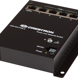 Crestron CEN-SW-POE-5, 5-портовый коммутатор PoE