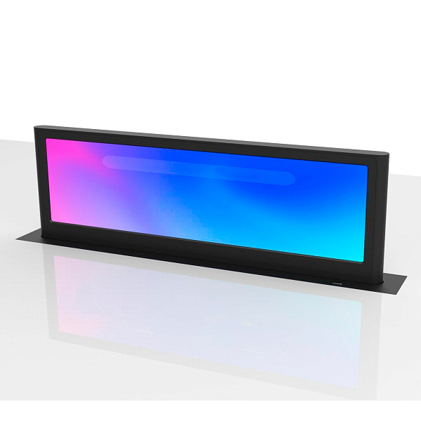 Prestel XLEN-126B, выдвижная моторизированная электронная табличка 12,6" черная