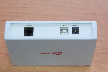 SpGate-3G GSM/UMTS шлюз, 1 канал, порт FXS для подключения ТА или офисной АТС