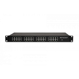 NETSCOUT 340-1046 - медный TAP ответвитель трафика, 8 Line/Link Copper Ethernet 10/100/1000 w/Redundant Power, 1U