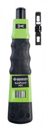 Greenlee SurePunch PDT (PT-3573) - ударный инструмент для расшивки кабеля на кросс с лезвием 66 Greenlee SurePunch PDT (PT-3573) - ударный инструмент для расшивки кабеля на кросс с лезвием 66