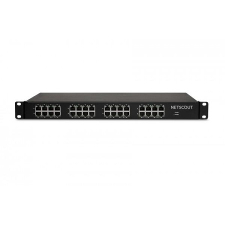 NETSCOUT 340-1046 - медный TAP ответвитель трафика, 8 Line/Link Copper Ethernet 10/100/1000 w/Redundant Power, 1U