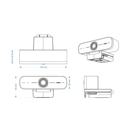 Prestel HD-F2W, широкоугольная веб-камера Prestel HD-F2W, широкоугольная веб-камера