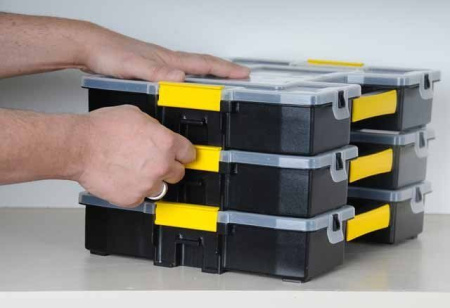 Stanley 1-97-483 - ОРГАНАЙЗЕР "SORT MASTER JUNIOR" ПЛАСТМАССОВЫЙ С ПЕРЕСТАВНЫМИ ПЕРЕГОРОДКАМИ ЧЕРНО-ЖЕЛТЫЙ (14022) 37,5Х29,2Х6,7СМ Stanley 1-97-483 - ОРГАНАЙЗЕР "SORT MASTER JUNIOR" ПЛАСТМАССОВЫЙ С ПЕРЕСТАВНЫМИ ПЕРЕГОРОДКАМИ ЧЕРНО-ЖЕЛТЫЙ (14022) 37,5Х29,2Х6,7СМ