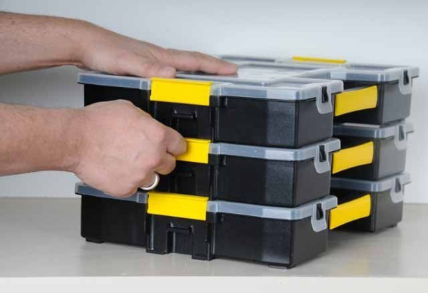 Stanley 1-97-483 - ОРГАНАЙЗЕР "SORT MASTER JUNIOR" ПЛАСТМАССОВЫЙ С ПЕРЕСТАВНЫМИ ПЕРЕГОРОДКАМИ ЧЕРНО-ЖЕЛТЫЙ (14022) 37,5Х29,2Х6,7СМ Stanley 1-97-483 - ОРГАНАЙЗЕР "SORT MASTER JUNIOR" ПЛАСТМАССОВЫЙ С ПЕРЕСТАВНЫМИ ПЕРЕГОРОДКАМИ ЧЕРНО-ЖЕЛТЫЙ (14022) 37,5Х29,2Х6,7СМ