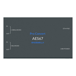 Magewell Pro Convert AES67, конвертер IP-аудио