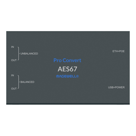 Magewell Pro Convert AES67, конвертер IP-аудио