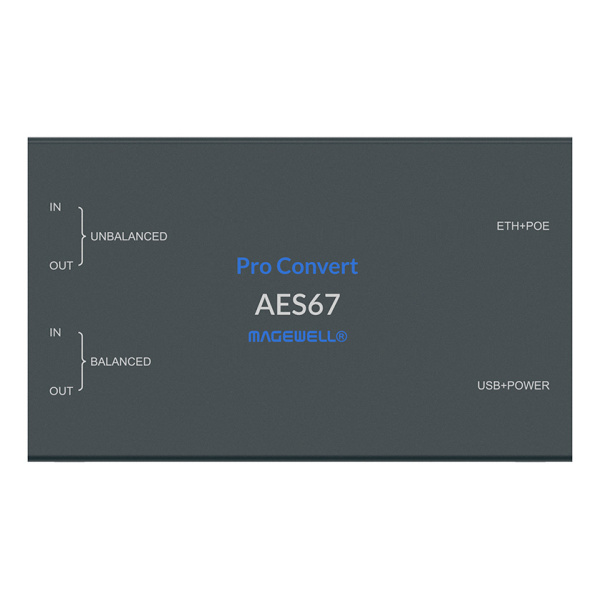 Magewell Pro Convert AES67, конвертер IP-аудио