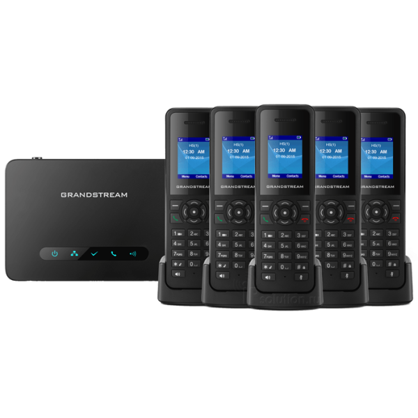 Grandstream DP750/720 , комплект (1 базовая станция +5 трубок) Grandstream DP750/720 , комплект (1 базовая станция +5 трубок)