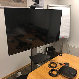 Проект по оснащению переговорной комнаты компании WNOG оборудованием для аудио и видеоконференций
