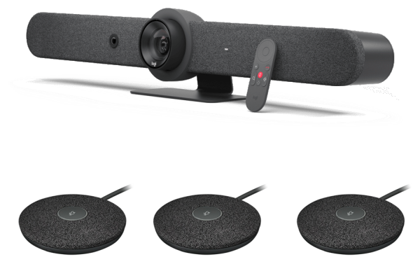 Logitech Rally Bar GRAPHITE , видеобар (комплект с 3-мя микрофонами) Logitech Rally Bar GRAPHITE , видеобар (комплект с 3-мя микрофонами)