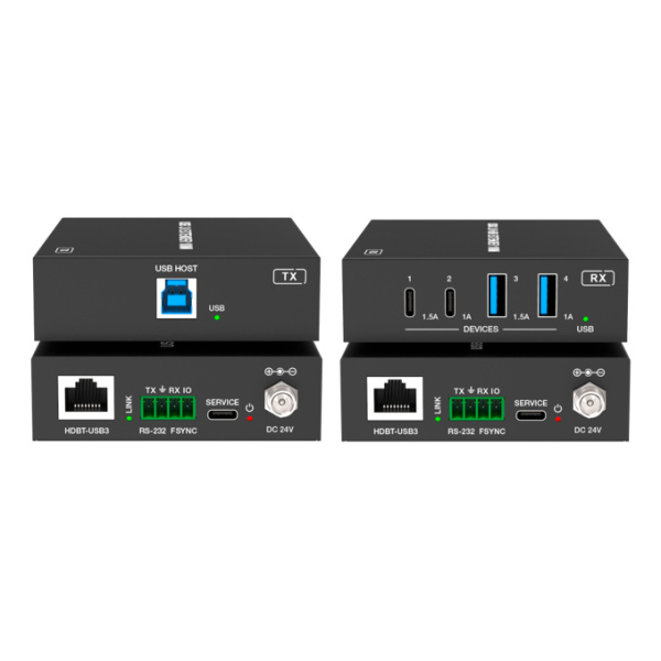 Prestel ETP-XUSB3AC, комплект передачи USB 3.2 по витой паре