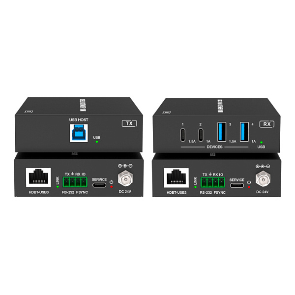 Prestel ETP-XUSB3AC, комплект передачи USB 3.2 по витой паре