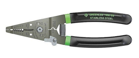 Greenlee 1950-SS - многофункциональный стриппер жил диаметром 1,0-2,6 мм Greenlee 1950-SS - многофункциональный стриппер жил диаметром 1,0-2,6 мм