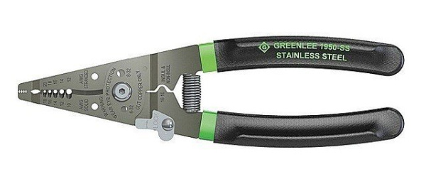 Greenlee 1950-SS - многофункциональный стриппер жил диаметром 1,0-2,6 мм Greenlee 1950-SS - многофункциональный стриппер жил диаметром 1,0-2,6 мм