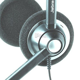 Jabra GN1900 USB Duo (1989-829-104), профессиональная телефонная гарнитура для контакт и call-центров