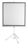 Экран на штативе - серия Kontur-D. Формат 1:1, 100", 186x189, MW.Переносные проекционные экраны на треноге очень удобны в офисе. При этом благодаря своей мобильности они гармонично дополнят выставочный стенд, а так же отлично справятся с выездной презента