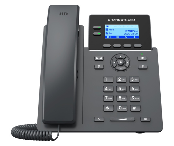 Grandstream GRP2602P, IP-телефон (2 линии, POE) Grandstream GRP2602P, IP-телефон (2 линии, POE)