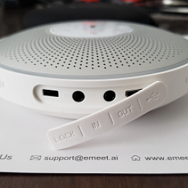 eMeet OfficeCore M2 White, Bluetooth-спикерфон (белый)