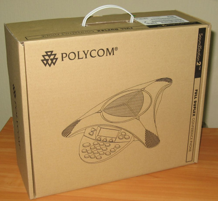 Polycom SoundStation2 EX, телефонный аппарат для конференц-связи, c возможностью подключения дополнительных микрофонов Polycom SoundStation2 EX, телефонный аппарат для конференц-связи, c возможностью подключения дополнительных микрофонов