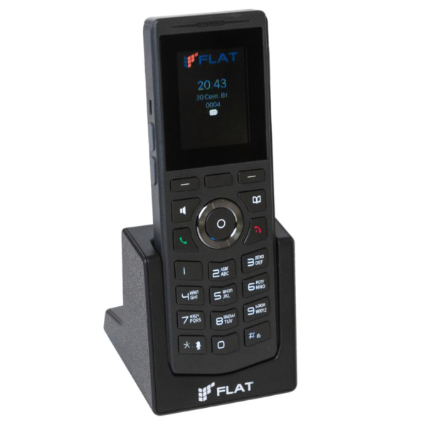 ФЛАТ-ПРО Flat-Phone WHL10/RU, беспроводной IP-телефон РЕЕСТР  (работает с базой WHL BS30/RU)