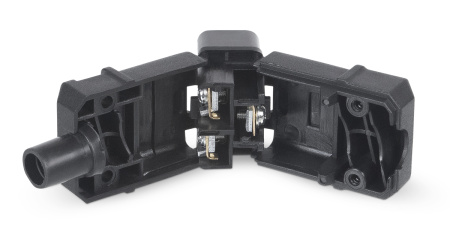 Cabeus, IEC-320-C19, вилка С19 разборная, 16А, 250 V, черная