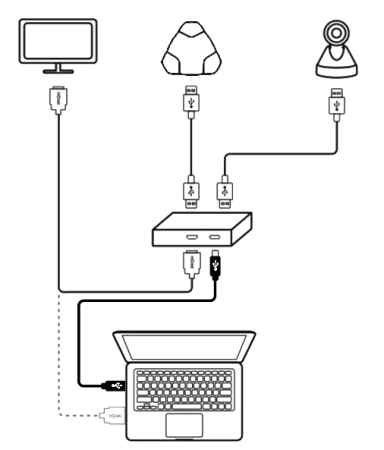 VoiceXpert VXV-310-HUB1, комплект конференц-оборудования с коммутационным хабом