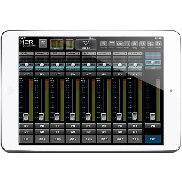 Relacart MIXX12, цифровой микшер