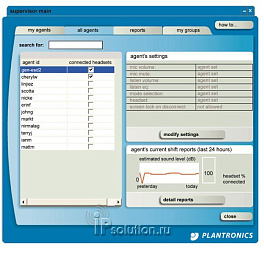 Plantronics DA55, USB адаптер телефонной гарнитуры для подключения к компьютеру
