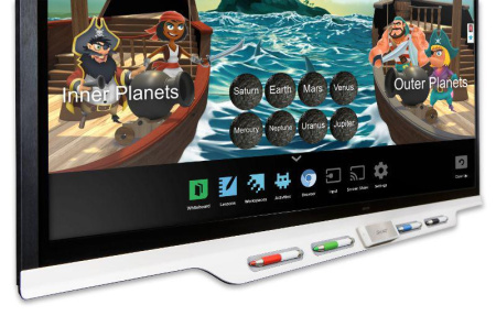 Интерактивный дисплей модель SBID-7275 interactive display (в составе интерактивной панели SPNL-7075 и встраиваемого компьютера AM40) с технологией iQ и ключом активации SMART Learning Suite