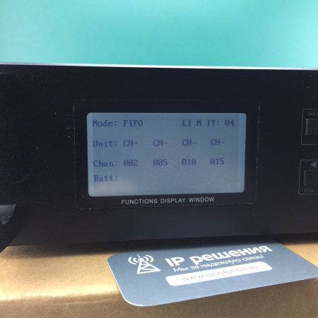 BKR WCS-10M, блок управления