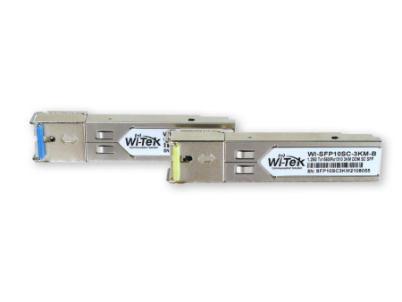 WI-TEK WI-SFP10SC-3KM, оптический трансивер
