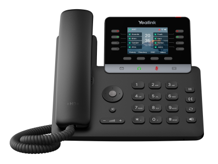 Yealink SIP-T73W, ip-телефон (12 аккаунтов, Wi-Fi, 2,8" цветной экран, порт USB, BLF, PoE, GigE, без БП)