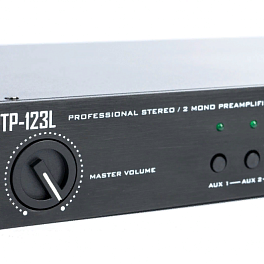 CVGaudio PTP-123L, профессиональный предусилитель для систем фонового звука