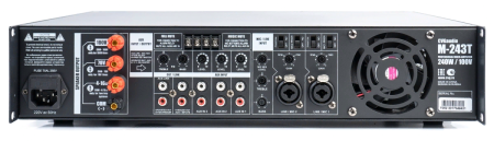 CVGaudio M-243T, микшер-усилитель для качественных систем трансляции