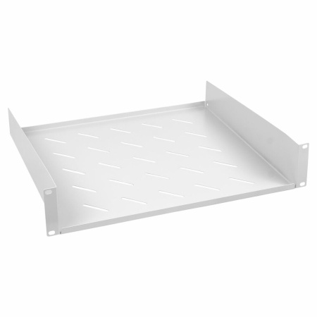 Cabeus, SH-J017-2U-400, полка 19" перфорированная консольная 2U глубина 400 мм