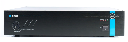 CVGaudio M-123T, микшер-усилитель для качественных систем трансляции