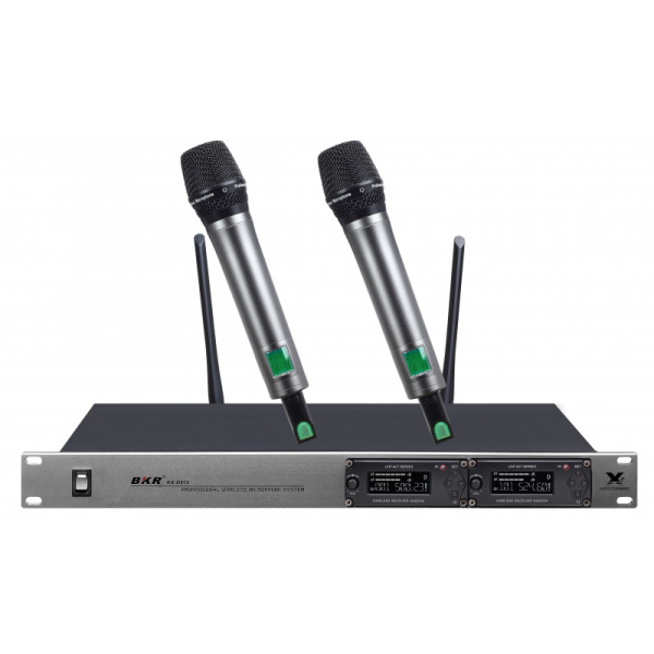 Радиомикрофоны BKR KX-D812 (два ручных) Радиомикрофоны BKR KX-D812 (два ручных)