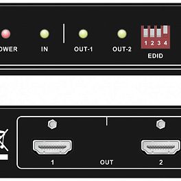 KENSENCE HDMI-0102HSP - Разветвитель сигнала HDMI 1 в 2, до 2K x 4K