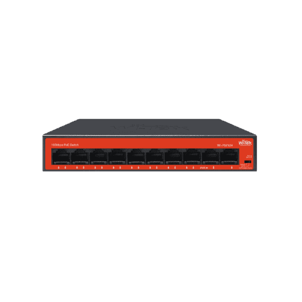 WI-TEK WI-PS210H v3, неуправляемый коммутатор