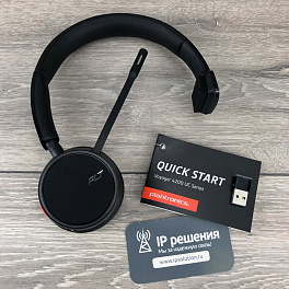 Plantronics Voyager 4210 UC, беспроводная Bluetooth гарнитура для ПК и мобильных устройств (Bluetooth, USB-A)