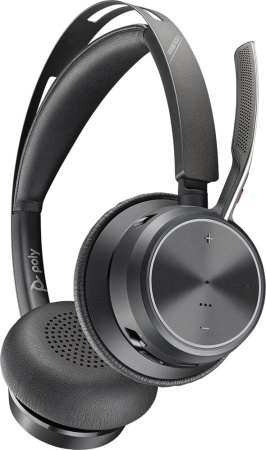 Poly Voyager Focus 2 UC - беспроводная гарнитура для ПК и мобильного телефона (Bluetooth, Hybrid ANC, адаптер BT700 USB-С, зарядная станция) Poly Voyager Focus 2 UC - беспроводная гарнитура для ПК и мобильного телефона (Bluetooth, Hybrid ANC, адаптер BT700 USB-С, зарядная станция)