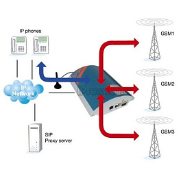 Ateus VoiceBlue 2N Telekomunikace, Voip GSM шлюз (2 GSM канала)