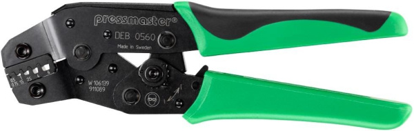 Pressmaster DEB 0560 - кримпер для втулочных наконечников (0.25 - 6 мм?) Pressmaster DEB 0560 - кримпер для втулочных наконечников (0.25 - 6 мм?)