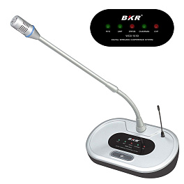 BKR WCS-101D Silver, микрофонный пульт делегата беспроводной